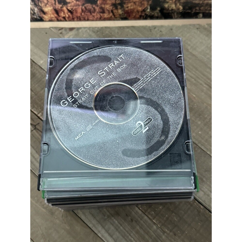 George Strait Oldies Country Music Cds Mixed Lot Of 12 Disks